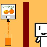 普通のオレンジジュースやさん