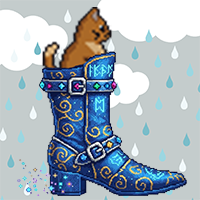 魔法の長靴with猫